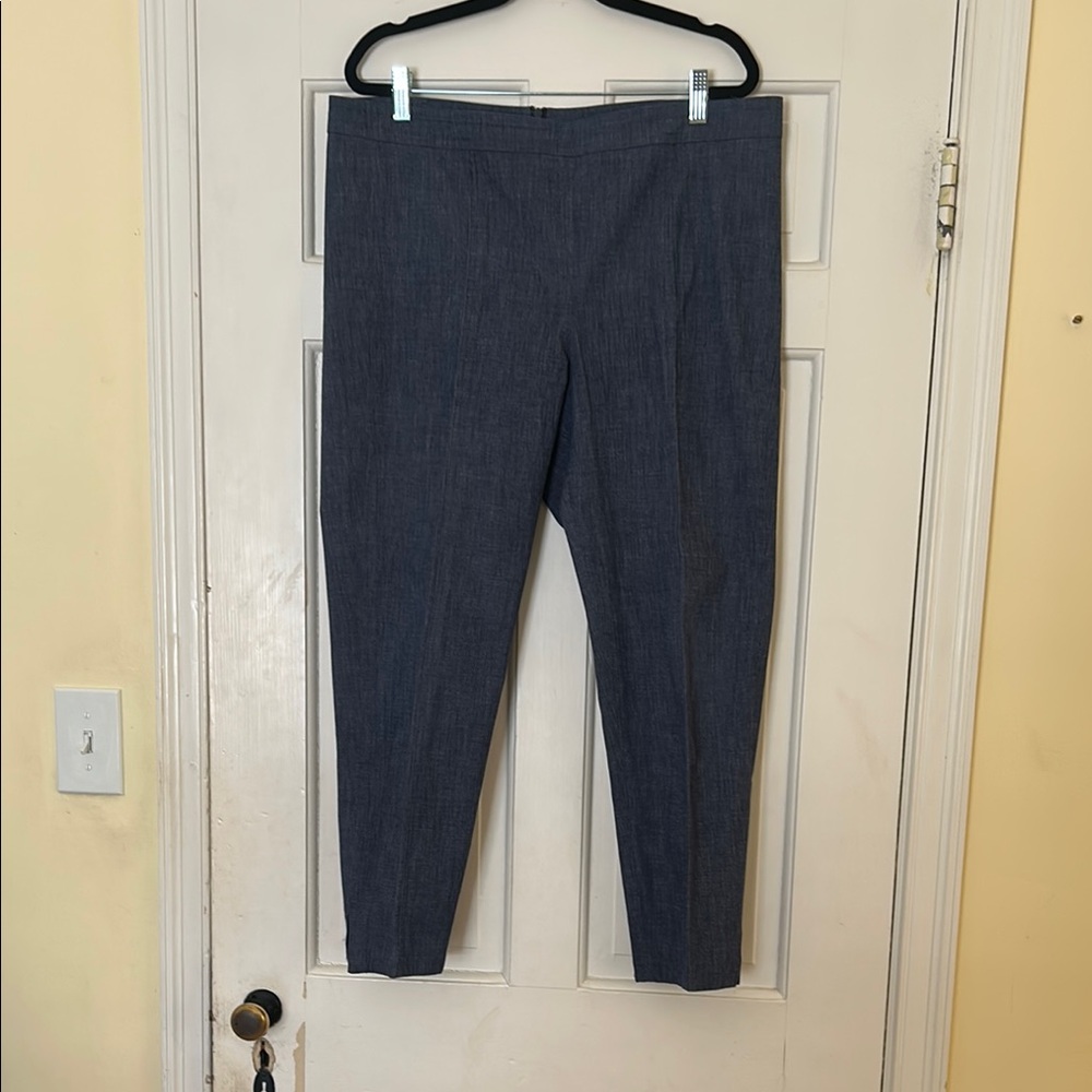 Anni Kuan - Classic Blue Ankle Pants